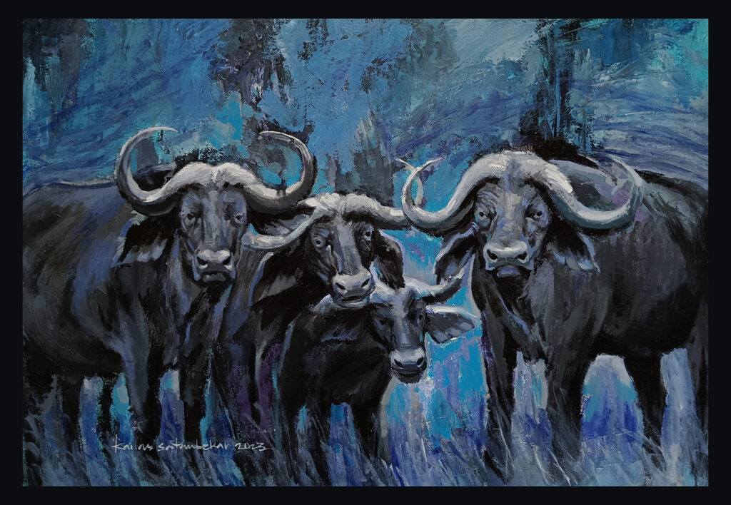 Kailas-Satambekar_Painting_Buffallos_35X42_Acrylic-on-Canvas.jpg